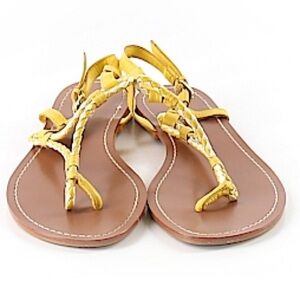 Yellow Sandals